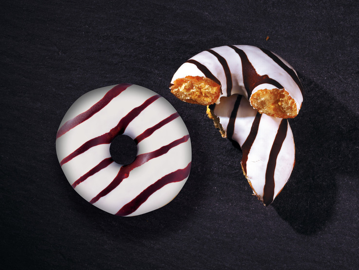 Donut s vanilkovou náplňou