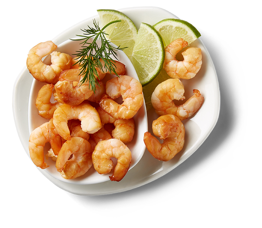 Údené krevety