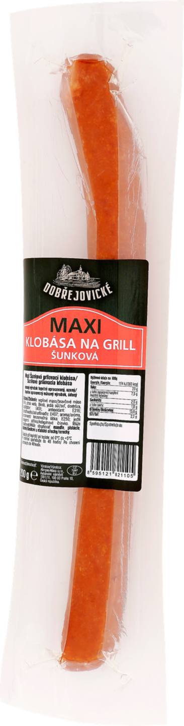 Maxi šunková grilovací klobása