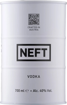 NEFT Vodka White Barrel 40% 0,70 L