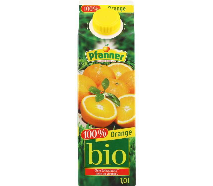 Šťava 100 % Bio