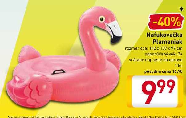 Nafukovačka Plameniak 