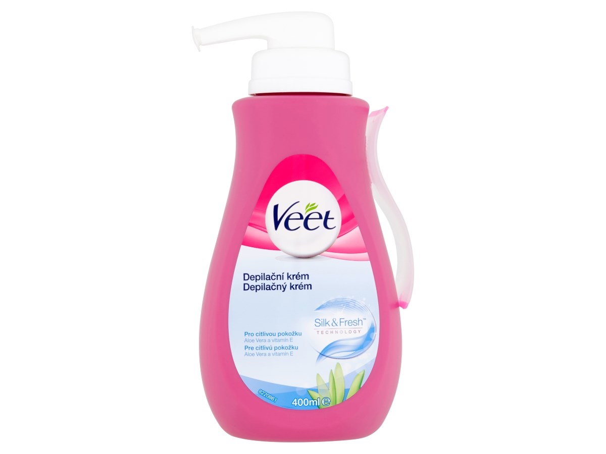Veet Silk&Fresh depilačný krém na citlivú pokožku 1x400 ml