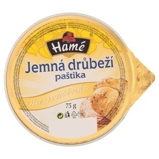 Jemná hydinová paštéta Hamé