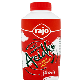Akcia na Rajo Acidko ochutené 450ml za 0,69 €, Mlieko, smotana v Tesco ...