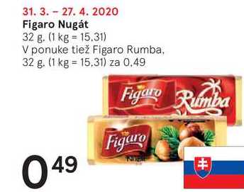 Figaro Rumba, 32 g