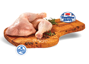 Kuracie stehenné štvrte chladené 1 kg