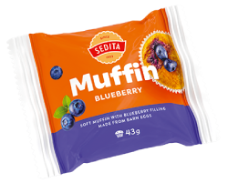 Muffin čučoriedka, 43 g