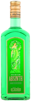Absinth Jelínek 70% 0,70 L