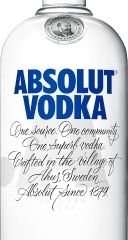 Absolut vodka 40% 1,00 L
