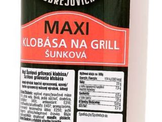 obrázek Maxi šunková grilovací klobása