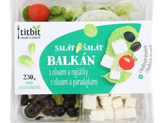 Šalát Balkán s olivami