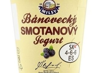 Bánovecký smotanový jogurt Milsy