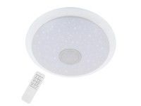 Obrázok Briloner Leuchten LED Stropné svietidlo s diaľk. ovládaním priem. 50 cm, biela-c