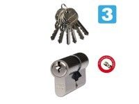 Richter Czech EURO Secure Bezpečnostná vložka 30/35, 6 kľúčov, matný nikel