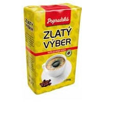 Zlatý výber káva Popradská